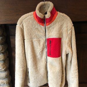 Men's Medium Surf Side Supply Fuzzy Sherpa Jacket